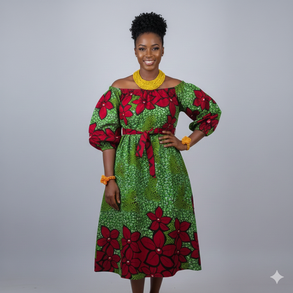 Robe - Élégance Florale