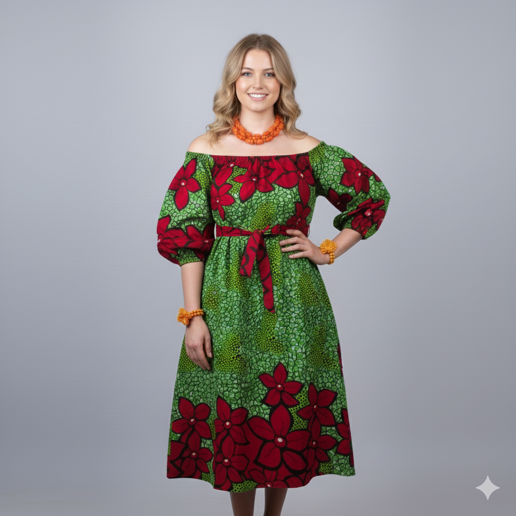 Robe - Élégance Florale